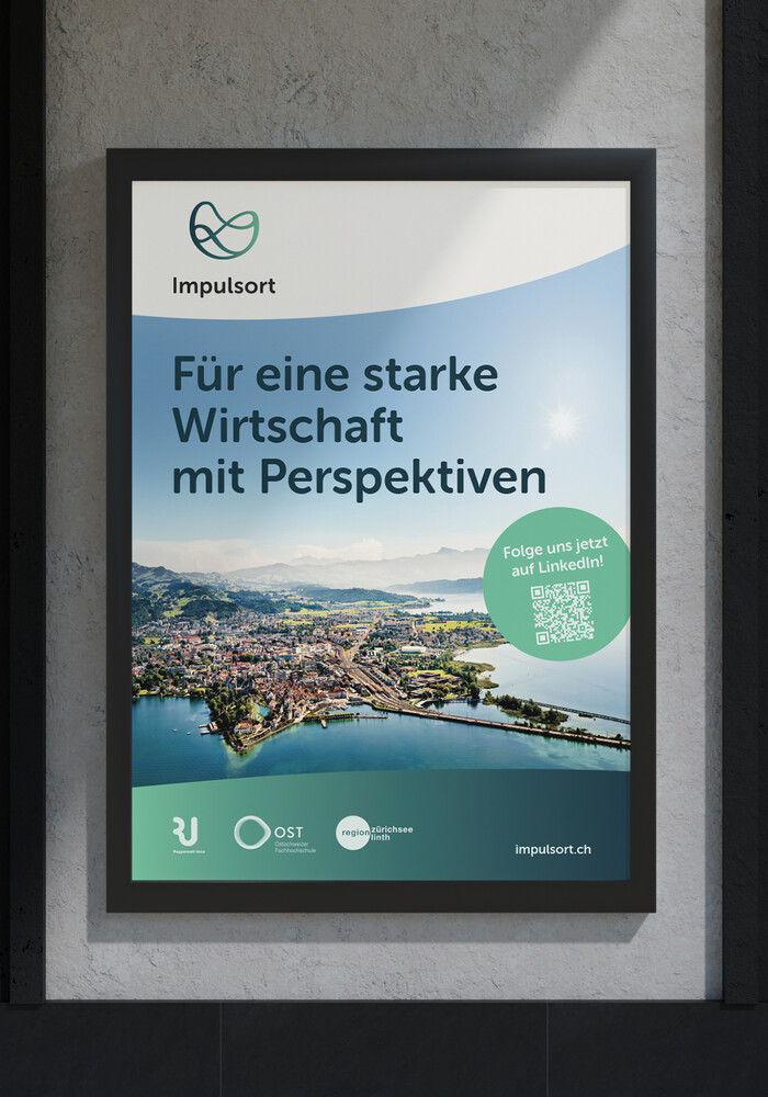 Plakat «Für eine starke Wirtschaft mit Perspektiven»