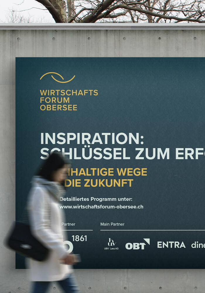 Plakat «Inspiration: Schlüssel zum Erfolg»