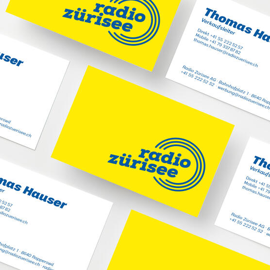 Radio Zürisee Visitenkarte