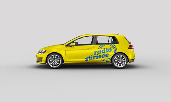 Radio Zürisee Autobeschriftung