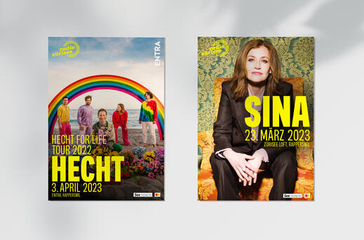 Radio Zürisee Plakat Event hoch