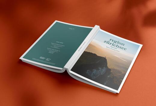 Broschüre aussen Rapperswil Zürichsee Tourismus
