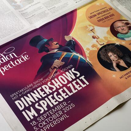 Inserat Salon Spectacle