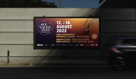 Plakat quer Seenachtsfest Rapperswil-Jona