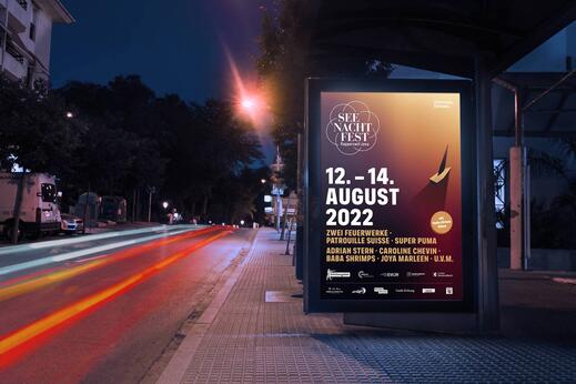 Plakat hoch Seenachtsfest Rapperswil Jona