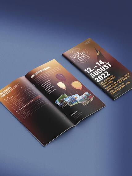 Broschüre offen Seenachtsfest Rapperswil-Jona