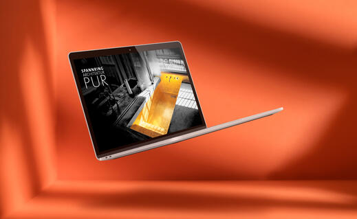 Website Desktop Spannring Architektur