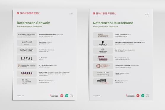 Referenz Datenblätter