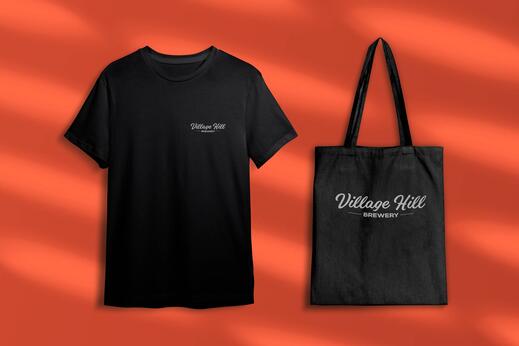 Merchandise Design Village Hill Brewery
