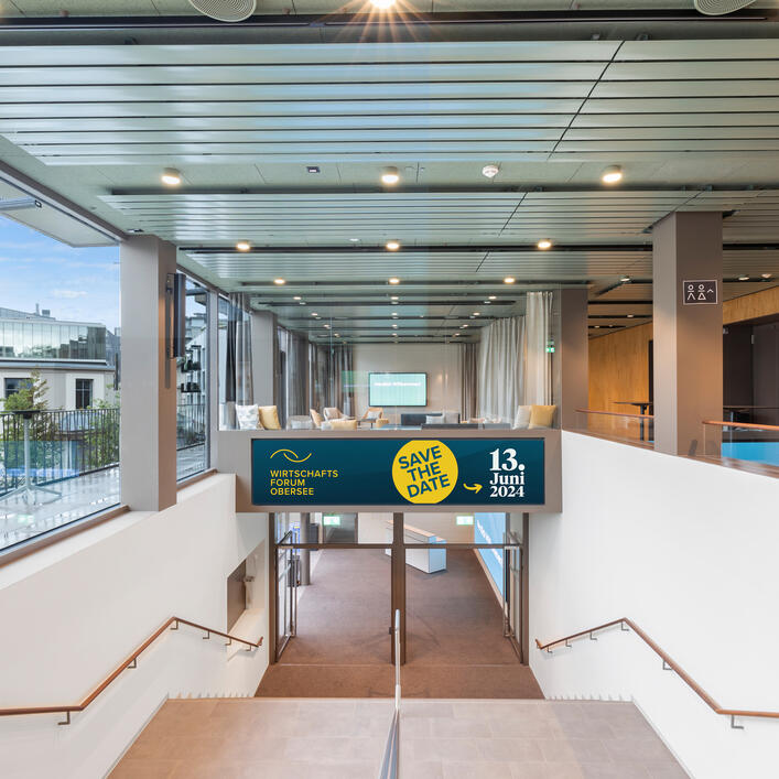 LED Screen ENTRA Wirtschaftsforum Obersee