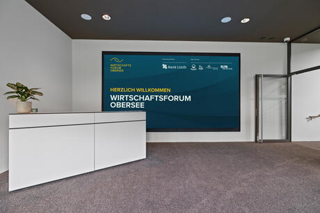 LED Screen ENTRA Wirtschaftsforum Obersee