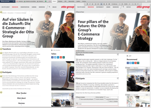 Übersetzen perfekt unterstützt
